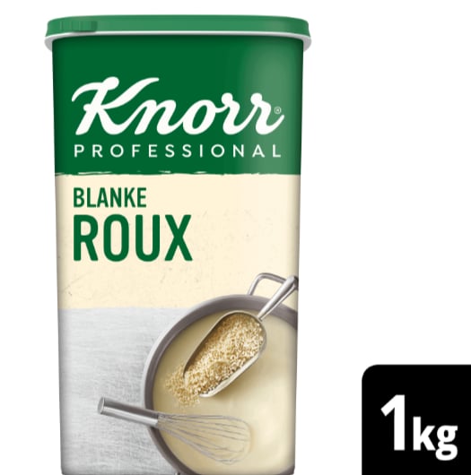 Knorr Fonds de Cuisine Blanke Roux Korrels 1 kg - Knorr Roux bindt je sauzen,  perfect in een oogwenk, elke keer opnieuw.